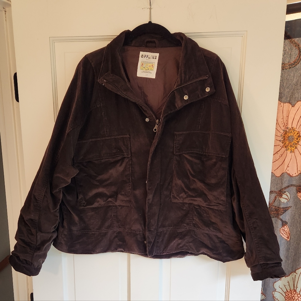 Aerie Offline Courderoy Jacket